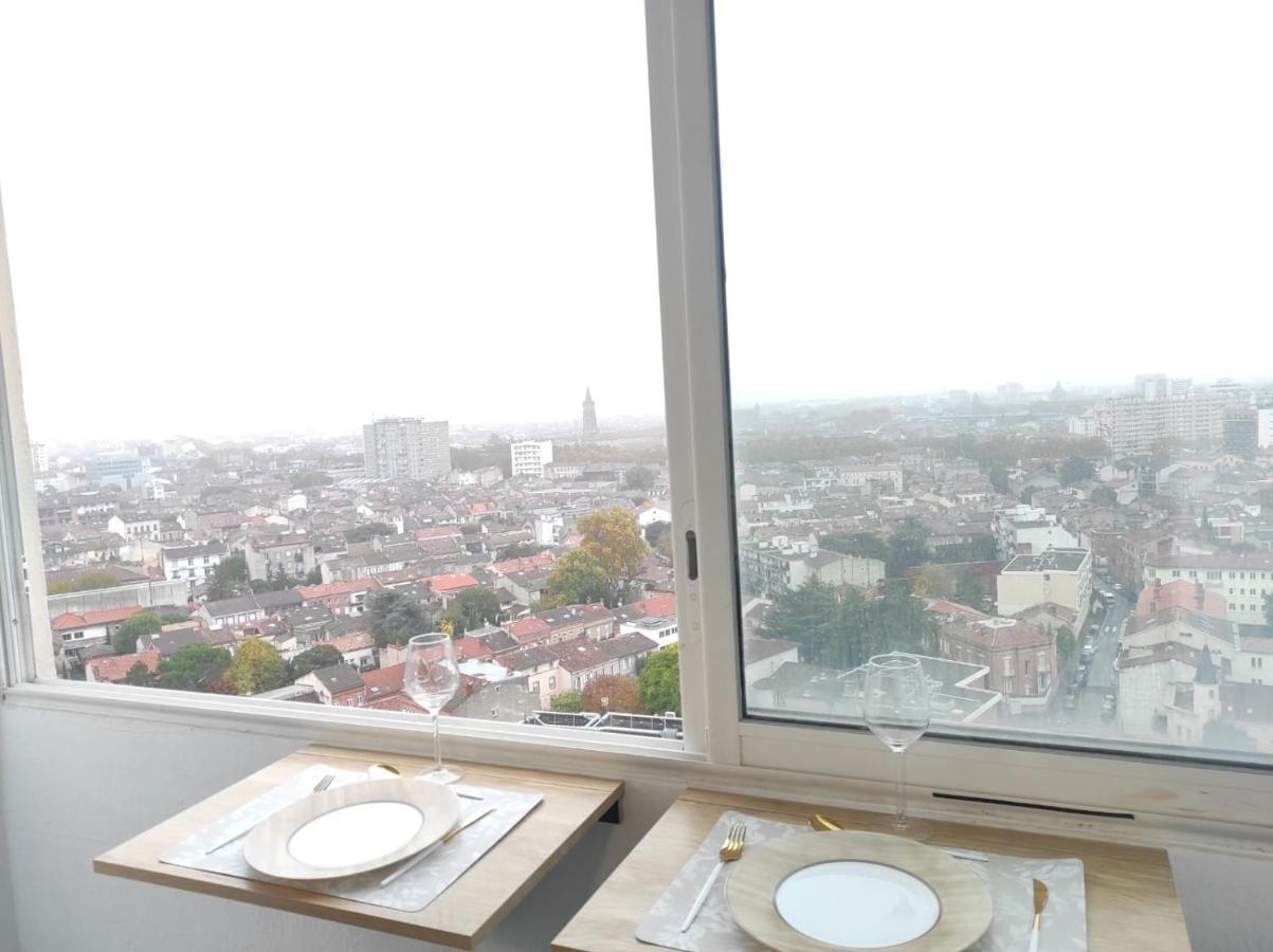 ☆ 16Eme Ciel ☆ Proche Gare ☆ Vue Panoramique ☆ Clim. Apartment Toulouse Exterior photo
